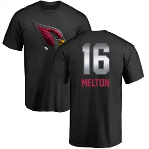 Men's Max Melton Arizona Cardinals Midnight Mascot T-Shirt - Black