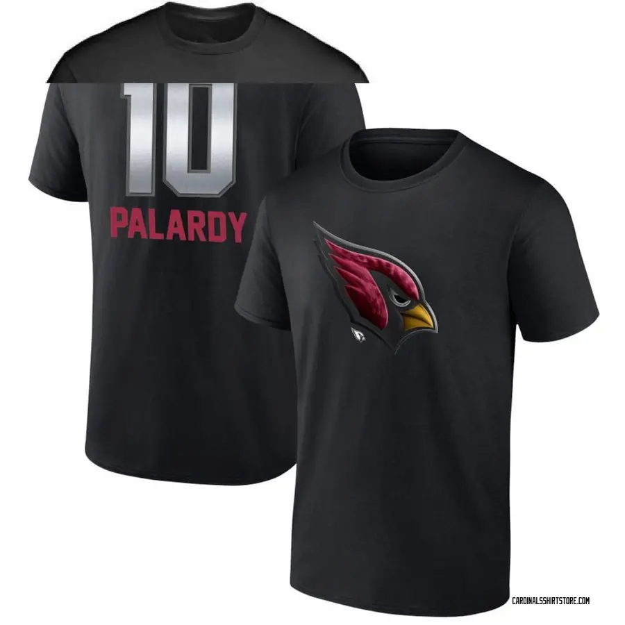 Men's Michael Palardy Arizona Cardinals Midnight Mascot T-Shirt - Black