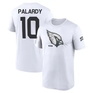 Men's Michael Palardy Arizona Cardinals White 2024 Salute to Service Legend Performance T-Shirt