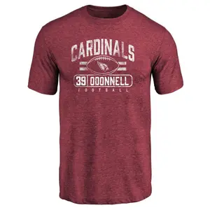Men's Pat O'Donnell Arizona Cardinals Flanker Tri-Blend T-Shirt - Maroon