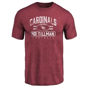 Men's Pat Tillman Arizona Cardinals Flanker Tri-Blend T-Shirt - Maroon