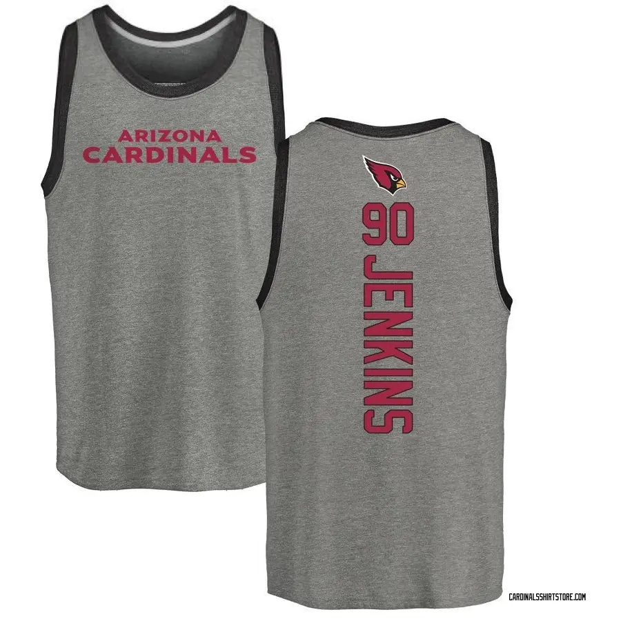 Men's Patrick Jenkins Arizona Cardinals Backer Tri-Blend Tank Top - Ash