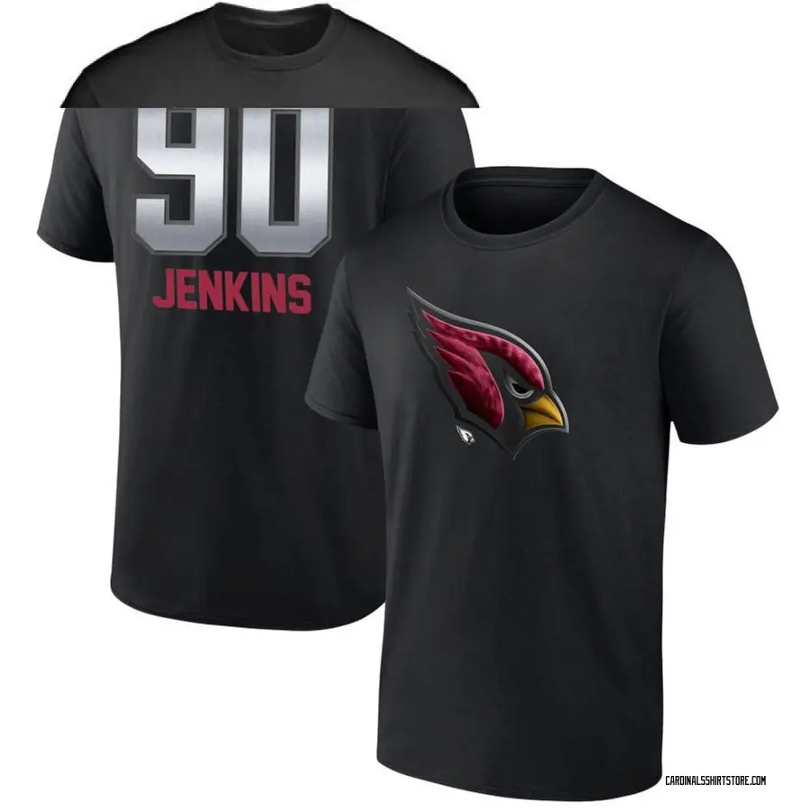Men's Patrick Jenkins Arizona Cardinals Midnight Mascot T-Shirt - Black