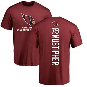 Men's PJ Mustipher Arizona Cardinals Backer T-Shirt - Maroon