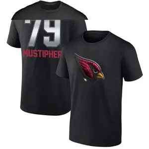 Men's PJ Mustipher Arizona Cardinals Midnight Mascot T-Shirt - Black