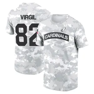 Men's Reggie Virgil Arizona Cardinals Arctic Camo 2024 Salute to Service Performance T-Shirt