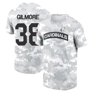 Men's Steven Gilmore Arizona Cardinals Arctic Camo 2024 Salute to Service Performance T-Shirt