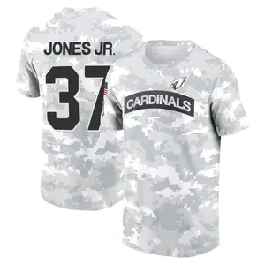 Men's Tony Jones Jr. Arizona Cardinals Arctic Camo 2024 Salute to Service Performance T-Shirt
