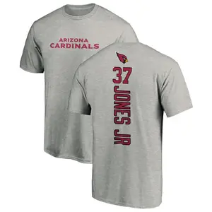 Men's Tony Jones Jr. Arizona Cardinals Backer T-Shirt - Ash
