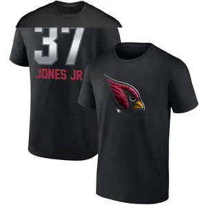 Men's Tony Jones Jr. Arizona Cardinals Midnight Mascot T-Shirt - Black
