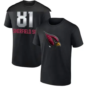 Men's Trent Sherfield Sr. Arizona Cardinals Midnight Mascot T-Shirt - Black