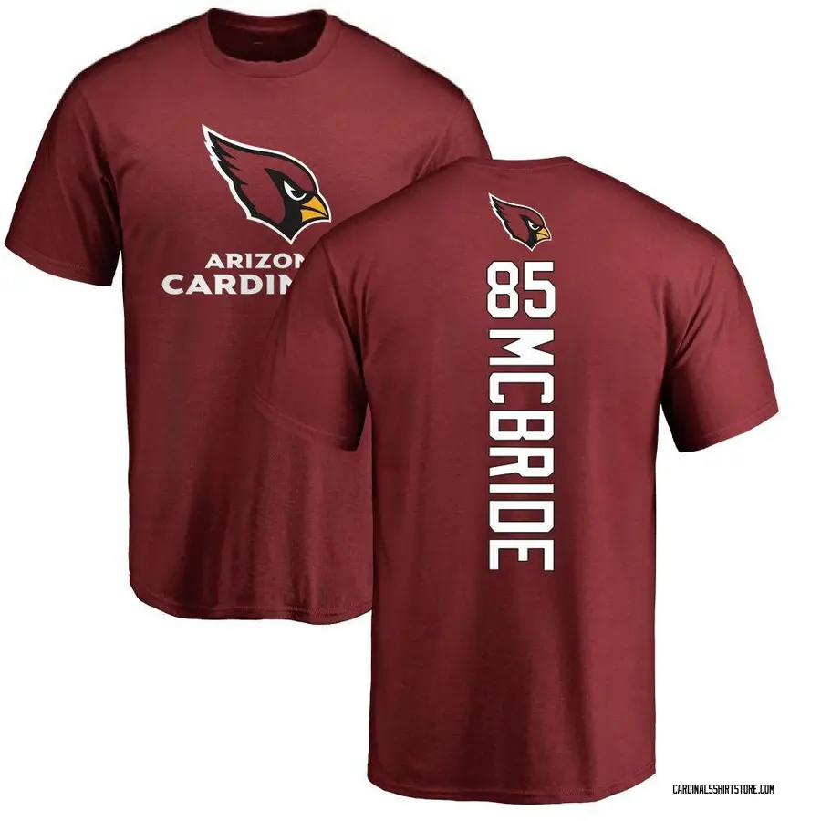 Men's Trey McBride Arizona Cardinals Backer T-Shirt - Maroon