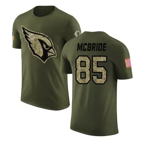 Men's Trey McBride Arizona Cardinals Olive Salute to Service Legend T-Shirt