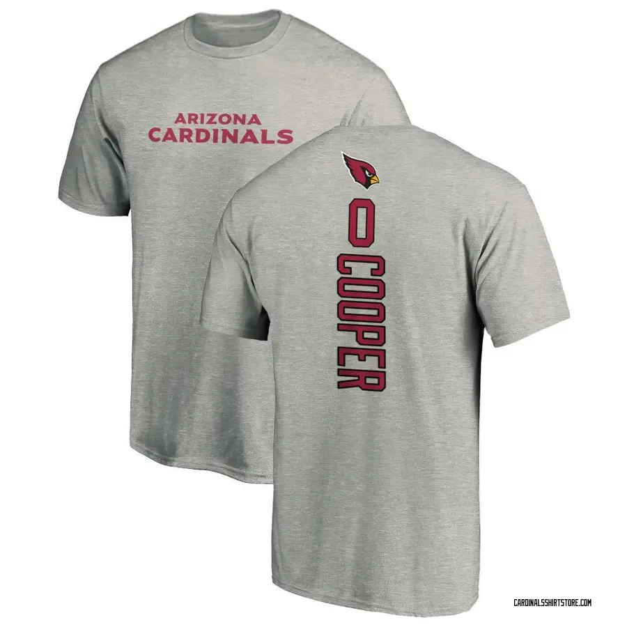 Men's Tyler Cooper Arizona Cardinals Backer T-Shirt - Ash