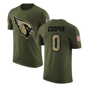 Men's Tyler Cooper Arizona Cardinals Olive Salute to Service Legend T-Shirt