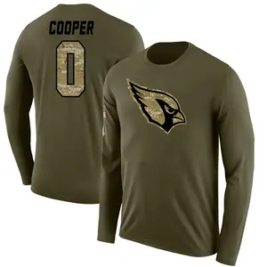 Men's Tyler Cooper Arizona Cardinals Salute to Service Sideline Olive Legend Long Sleeve T-Shirt