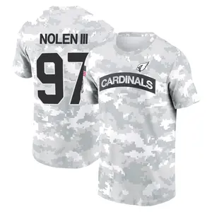 Men's Walter Nolen III Arizona Cardinals Arctic Camo 2024 Salute to Service Performance T-Shirt