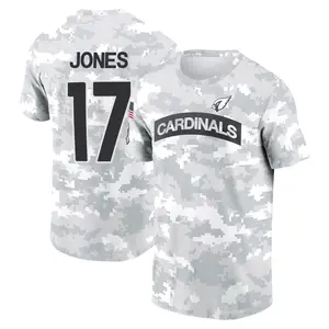 Men's Zay Jones Arizona Cardinals Arctic Camo 2024 Salute to Service Performance T-Shirt