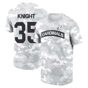 Men's Zonovan Knight Arizona Cardinals Arctic Camo 2024 Salute to Service Performance T-Shirt