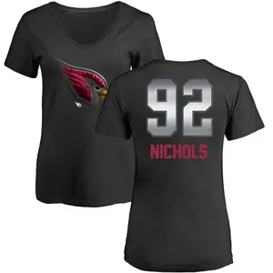 Women's Bilal Nichols Arizona Cardinals Midnight Mascot T-Shirt - Black