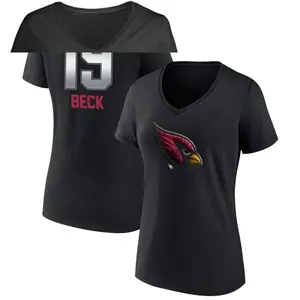 Women's Carson Beck Arizona Cardinals Midnight Mascot T-Shirt - Black