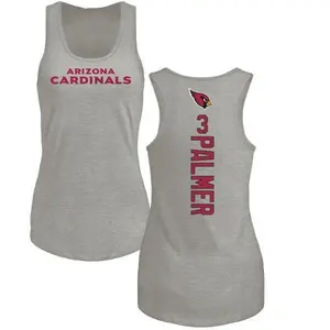 Women's Carson Palmer Arizona Cardinals Backer Tri-Blend Tank Top - Ash