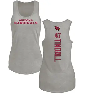 Women's Channing Tindall Arizona Cardinals Backer Tri-Blend Tank Top - Ash