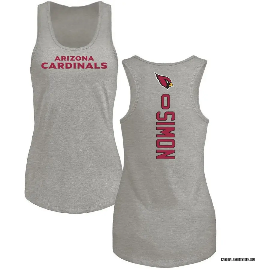 Women's Cody Simon Arizona Cardinals Backer Tri-Blend Tank Top - Ash