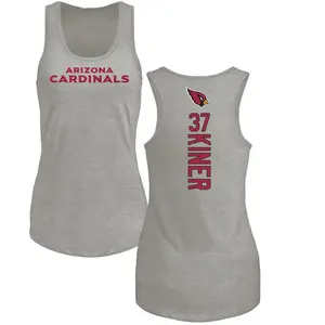 Women's Corey Kiner Arizona Cardinals Backer Tri-Blend Tank Top - Ash