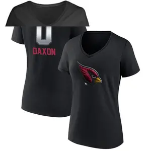 Women's Denzel Daxon Arizona Cardinals Midnight Mascot T-Shirt - Black