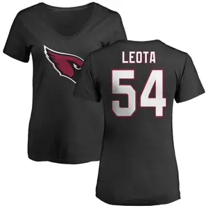 Women's Eku Leota Arizona Cardinals Name & Number Logo Slim Fit T-Shirt - Black