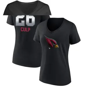 Women's Elijah Culp Arizona Cardinals Midnight Mascot T-Shirt - Black