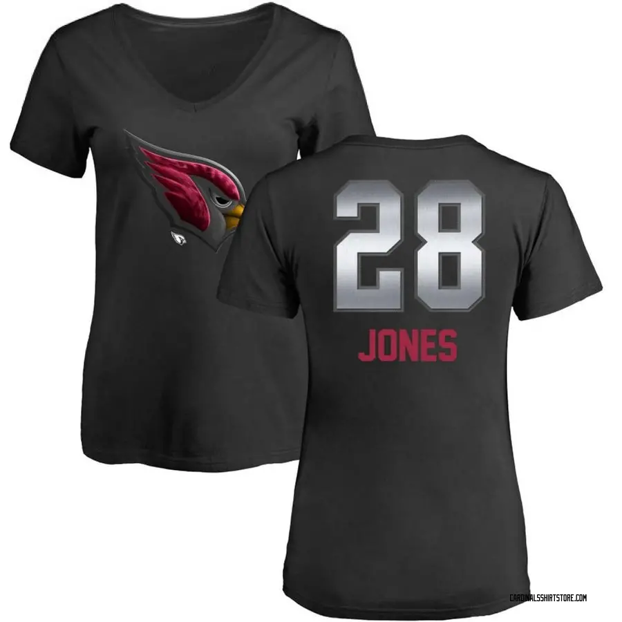 Women's Elijah Jones Arizona Cardinals Midnight Mascot T-Shirt - Black