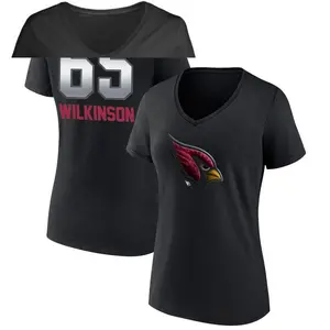Women's Elijah Wilkinson Arizona Cardinals Midnight Mascot T-Shirt - Black