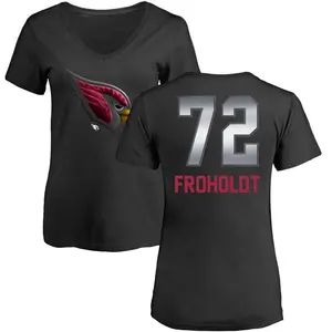 Women's Hjalte Froholdt Arizona Cardinals Midnight Mascot T-Shirt - Black