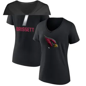 Women's Jacoby Brissett Arizona Cardinals Midnight Mascot T-Shirt - Black