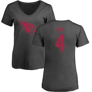 Women's Jeremiyah Love Arizona Cardinals One Color T-Shirt - Ash