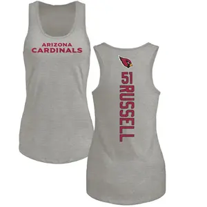 Women's J.J. Russell Arizona Cardinals Backer Tri-Blend Tank Top - Ash