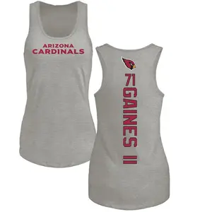 Women's Jon Gaines II Arizona Cardinals Backer Tri-Blend Tank Top - Ash