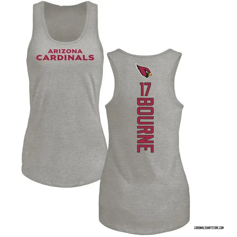 Women's Kendrick Bourne Arizona Cardinals Backer Tri-Blend Tank Top - Ash