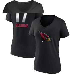 Women's Kendrick Bourne Arizona Cardinals Midnight Mascot T-Shirt - Black