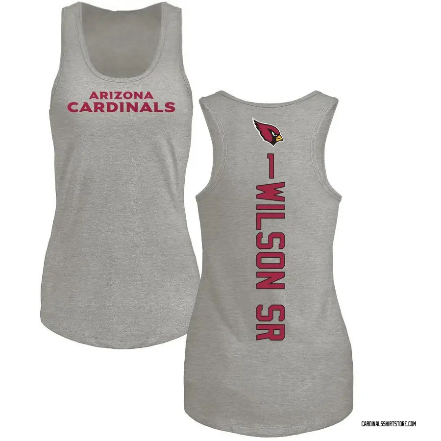 Women's Mack Wilson Sr. Arizona Cardinals Backer Tri-Blend Tank Top - Ash