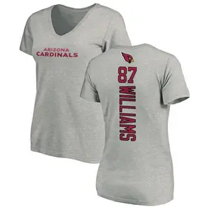 Women's Maxx Williams Arizona Cardinals Backer V-Neck T-Shirt - Ash