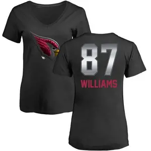 Women's Maxx Williams Arizona Cardinals Midnight Mascot T-Shirt - Black