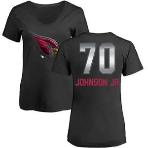 Women's Paris Johnson Jr. Arizona Cardinals Midnight Mascot T-Shirt - Black