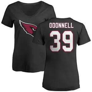 Women's Pat O'Donnell Arizona Cardinals Name & Number Logo Slim Fit T-Shirt - Black