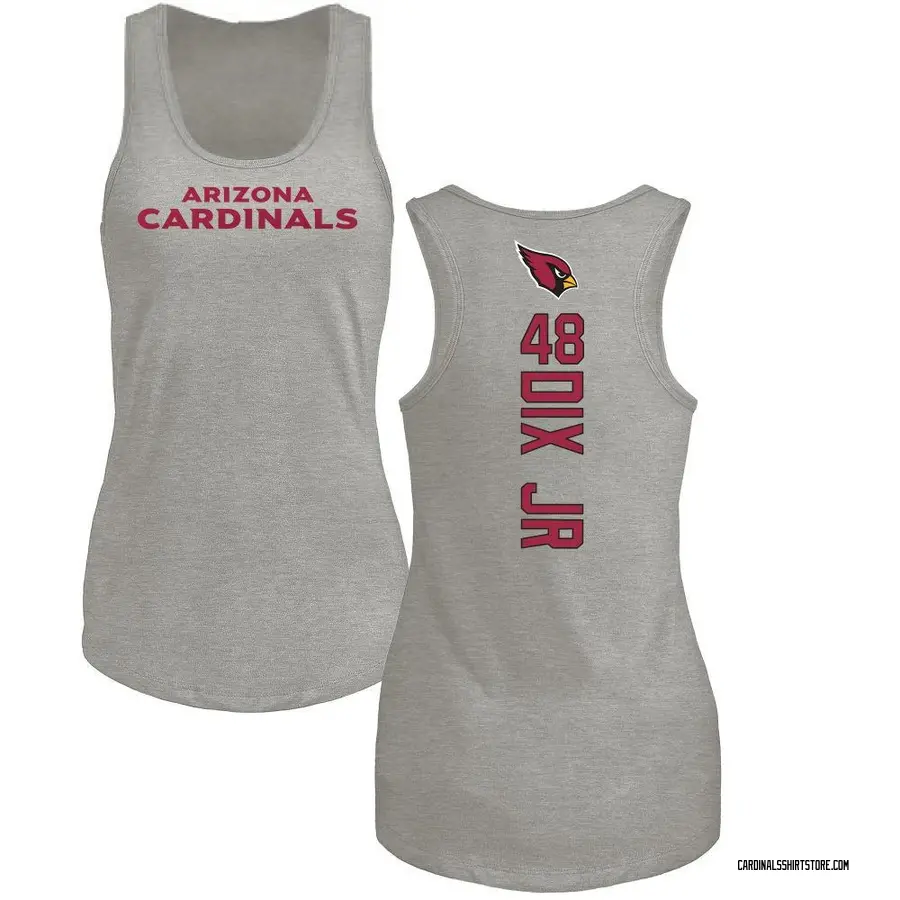 Women's Stephen Dix Jr. Arizona Cardinals Backer Tri-Blend Tank Top - Ash