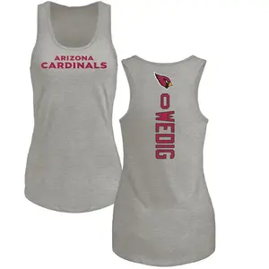 Women's Trey Wedig Arizona Cardinals Backer Tri-Blend Tank Top - Ash