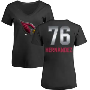 Women's Will Hernandez Arizona Cardinals Midnight Mascot T-Shirt - Black