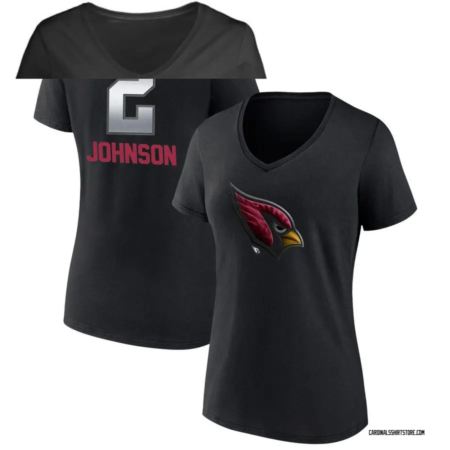 Women's Will Johnson Arizona Cardinals Midnight Mascot T-Shirt - Black